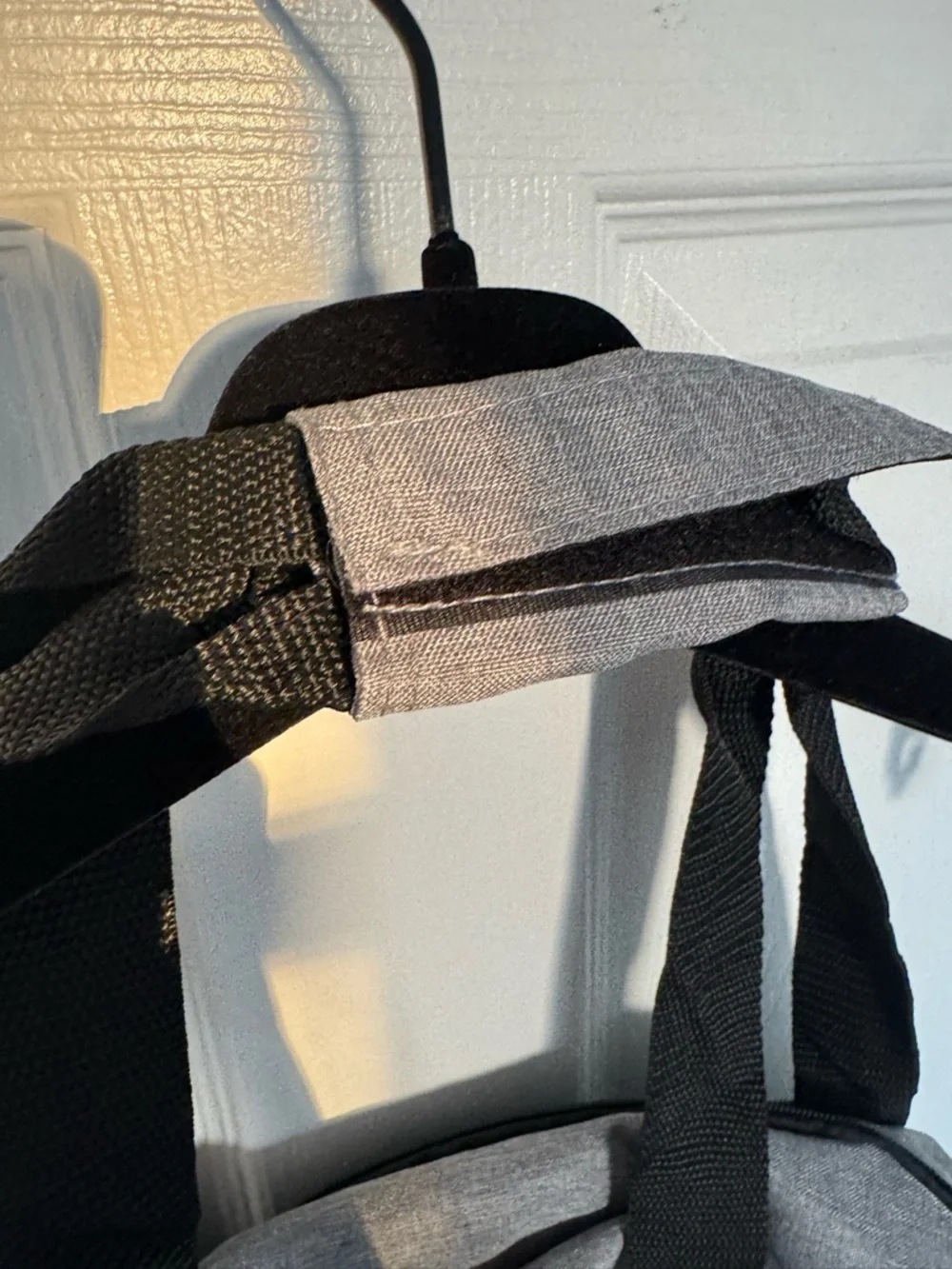 Gray Weekend Duffel Bag - Lightweight Travel Tote